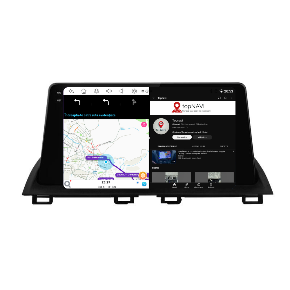 Navigatie Mazda 3 (2013-2017), Ecran 9 inch, 4GB RAM 64GB, 8-core [3]