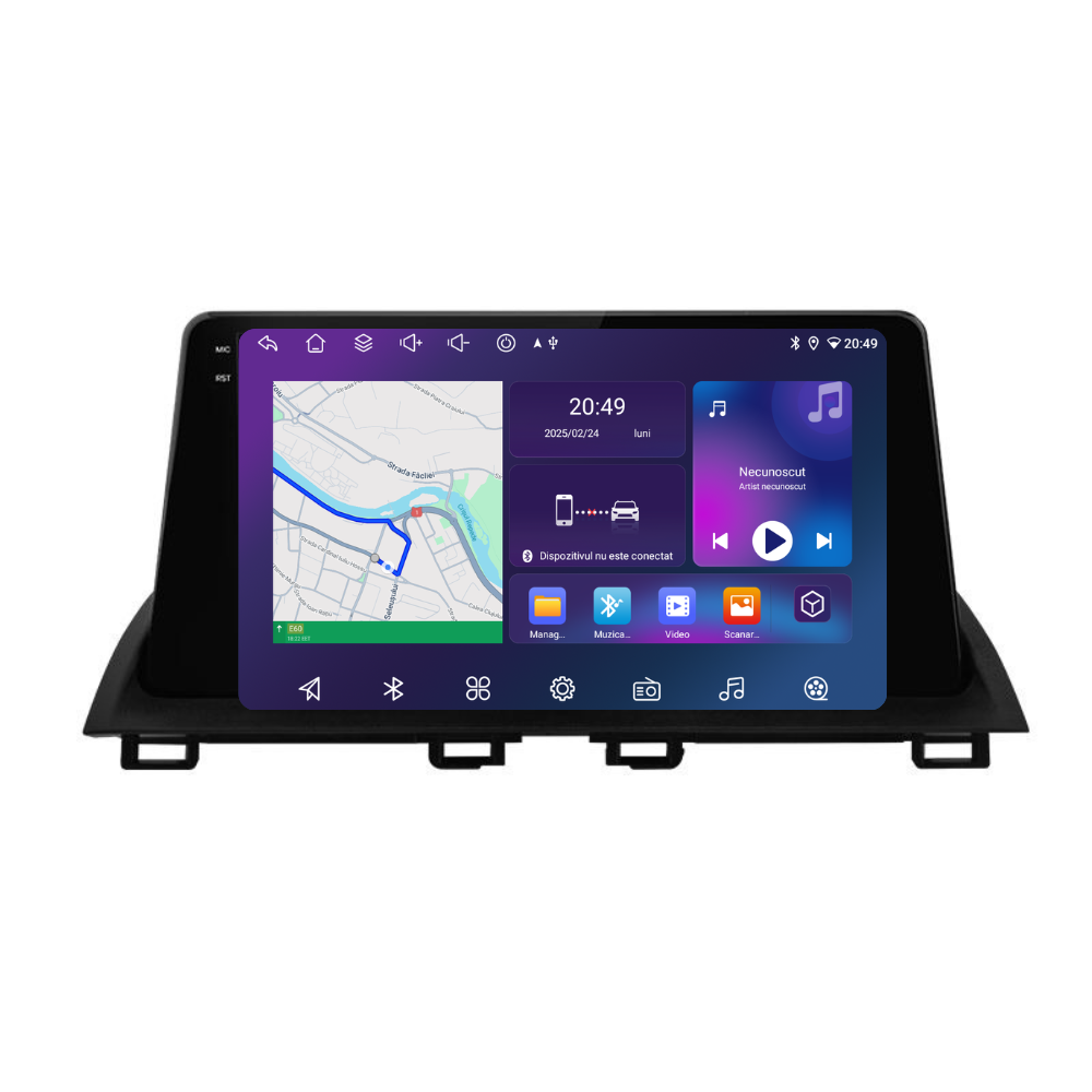 Navigatie Mazda 3 (2013-2017), Ecran 9 inch, 4GB RAM 64GB, 8-core [5]
