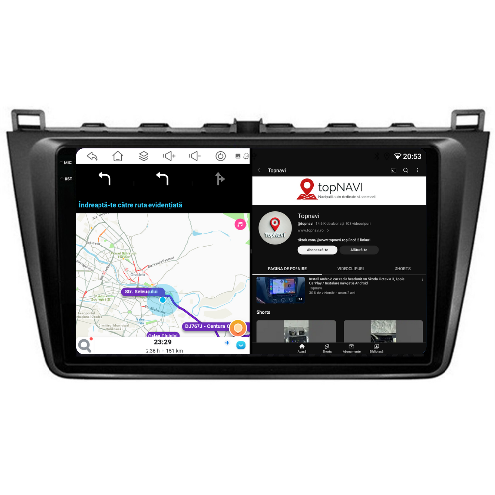 Navigatie Mazda 6 (2008-2013), Ecran 9 inch, 6GB RAM 128GB, 8-core [5]