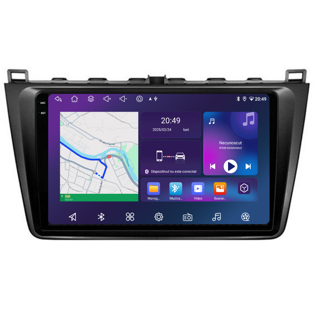 Navigatie Mazda 6 (2008-2013), Ecran 9 inch, 6GB RAM 128GB, 8-core [1]