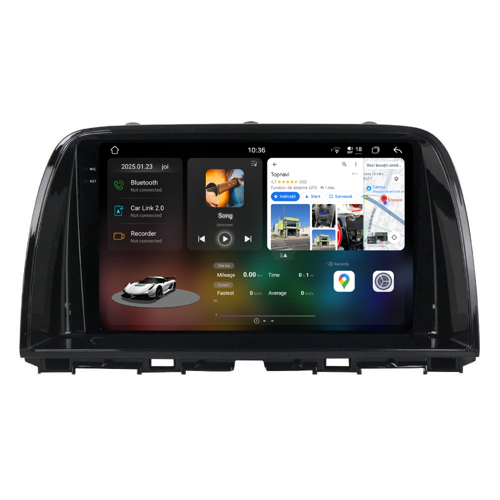 Navigatie Mazda CX5 (2015-2018), Ecran 9 inch 2K, 12GB RAM 256GB, 8-core [1]