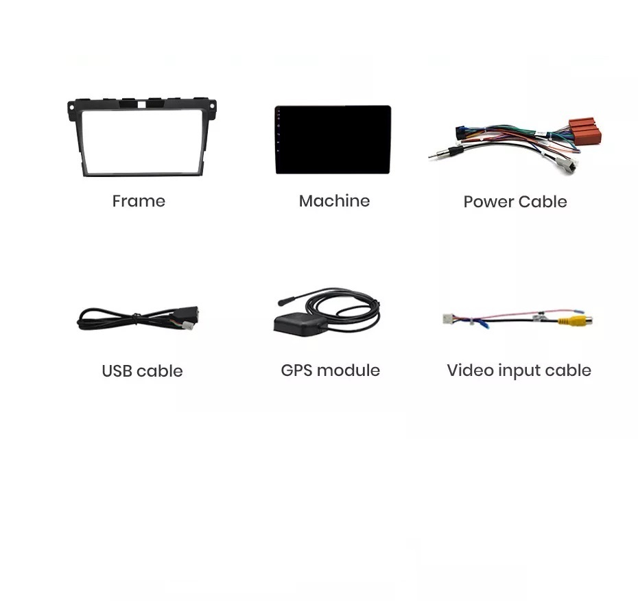 Navigatie Mazda CX7 (2008-2015), Ecran 9 inch, 4GB RAM 64GB, 4-core [7]