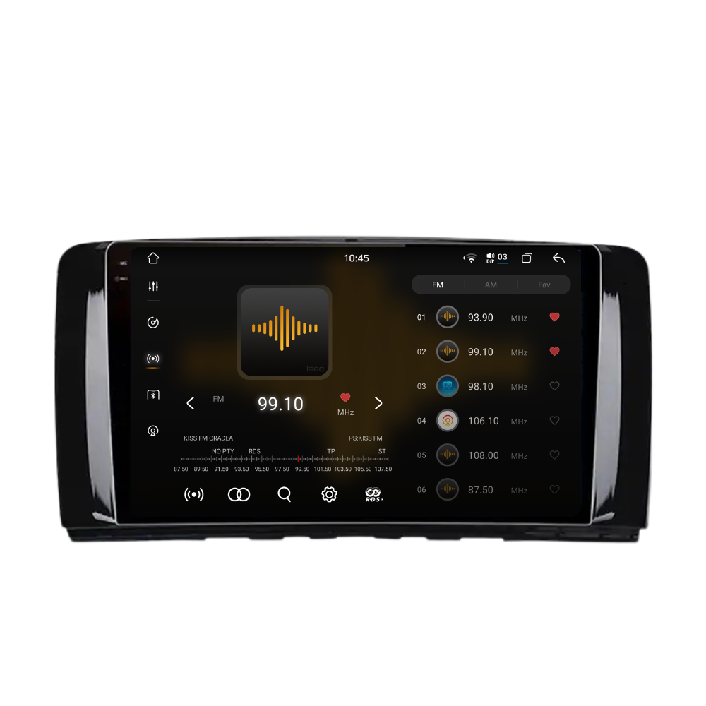 Navigatie Mercedes Benz R-Class W251 (2005-2014), Android, Ecran 9 inch 2K, 12GB RAM 256GB, 8-core [2]