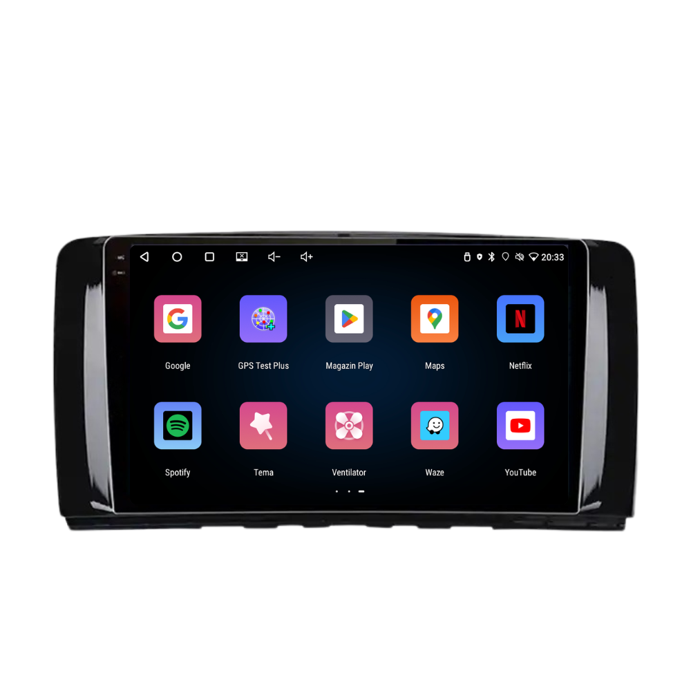 Navigatie Mercedes Benz R-Class W251 (2005-2014), Android, Ecran 9 inch, 1GB RAM 32GB [3]