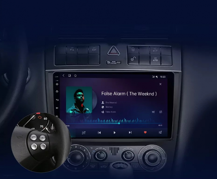 Navigatie Mercedes C class w203 (2005-2009), Android, Ecran 9 inch, 1GB RAM 32GB [5]