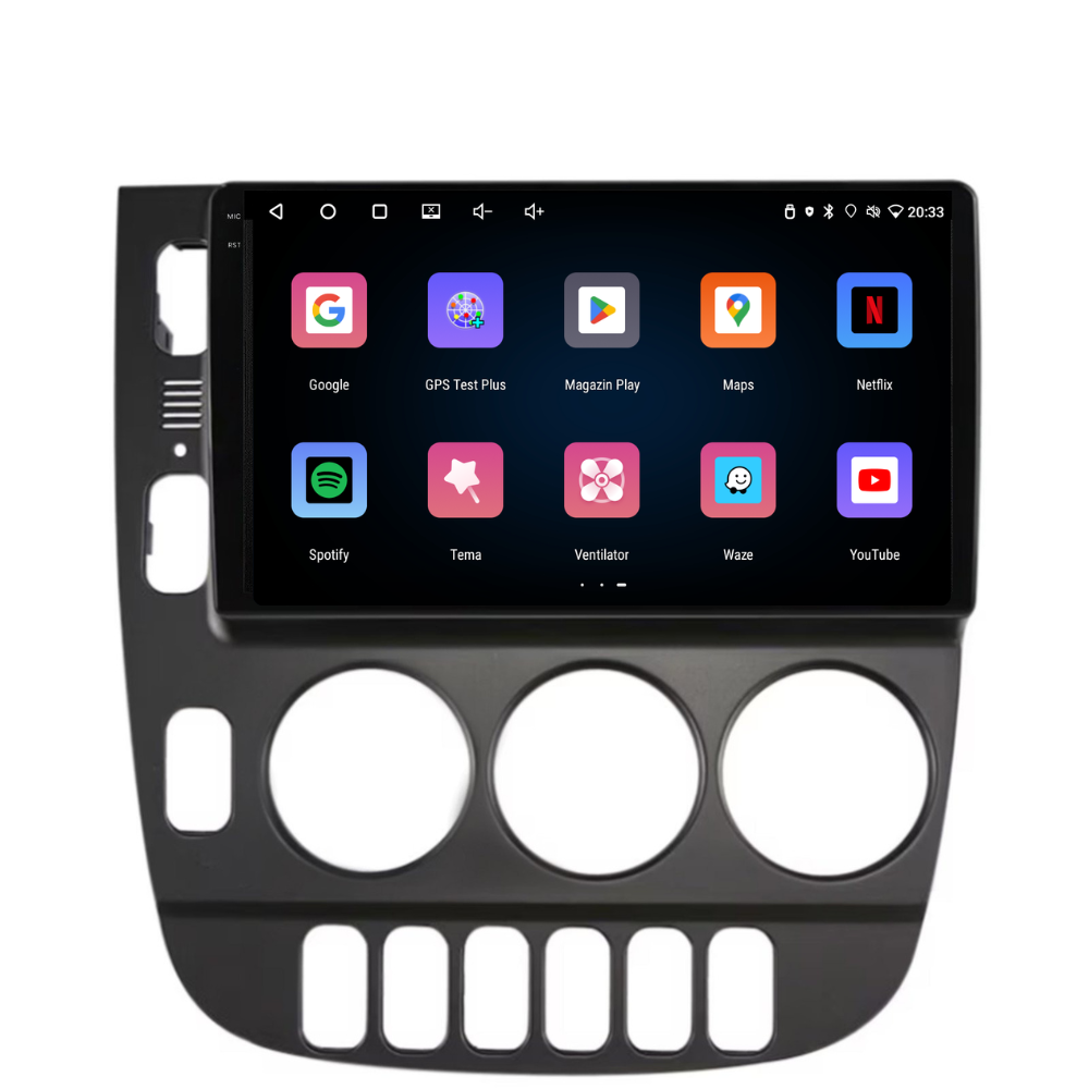 Navigatie Mercedes ML W163 (2003-2005), Android, Ecran 9 inch, 4GB RAM 64GB, 4-core [3]