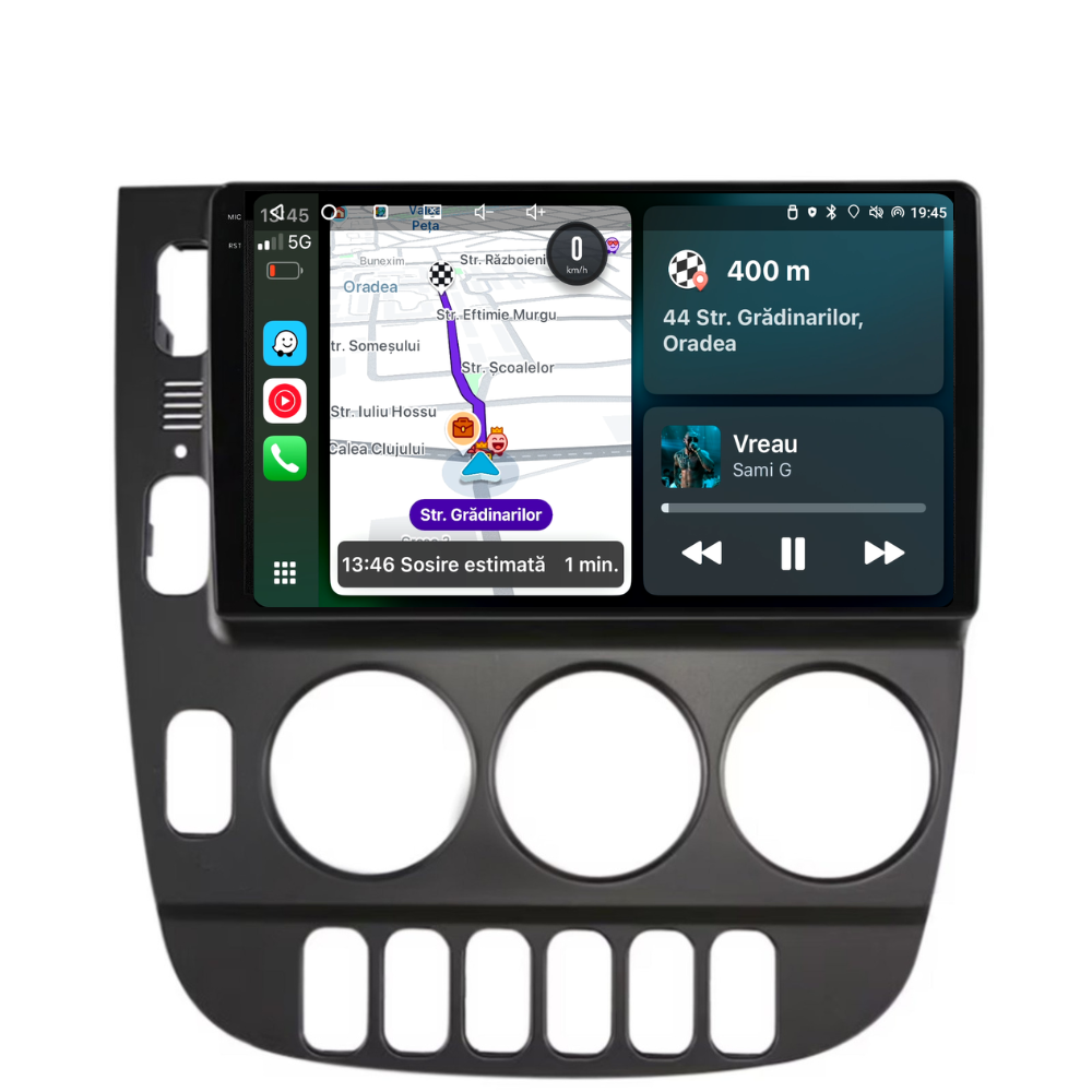 Navigatie Mercedes ML W163 (2003-2005), Android, Ecran 9 inch, 6GB RAM 128GB, 8-core [2]