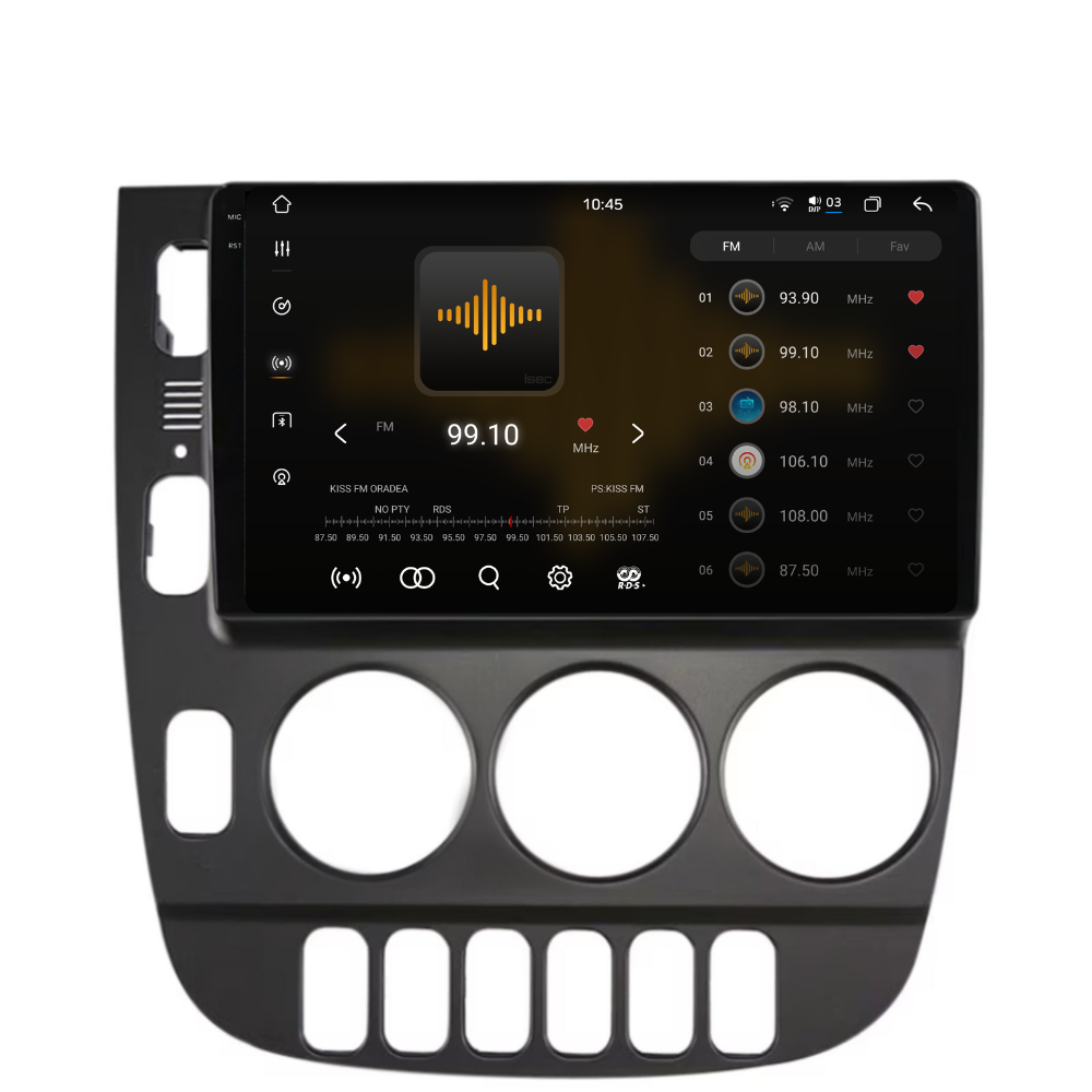 Navigatie Mercedes ML W163 (2003-2005), Android, Ecran 9 inch 2K, 12GB RAM 256GB, 8-core [2]