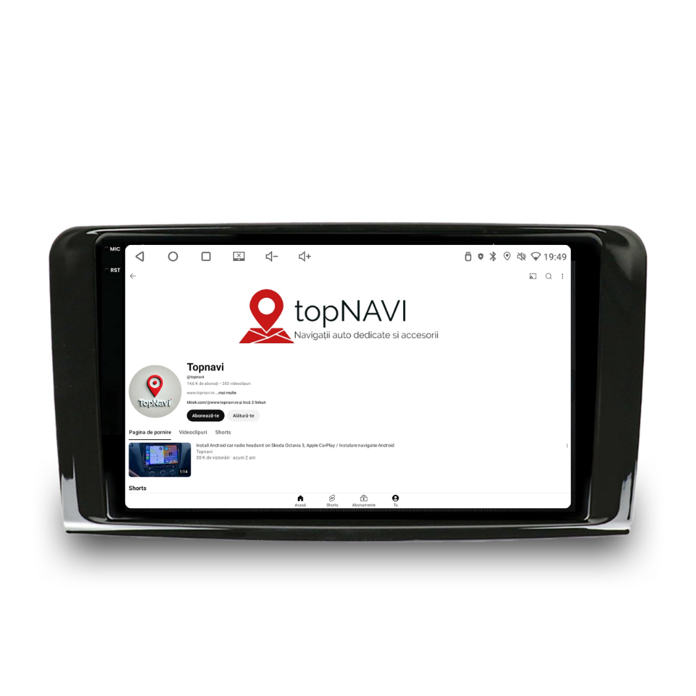 Navigatie Mercedes ML W164 (2005-2012), Android, Ecran 9 inch, 6GB RAM 128GB, 8-core [2]