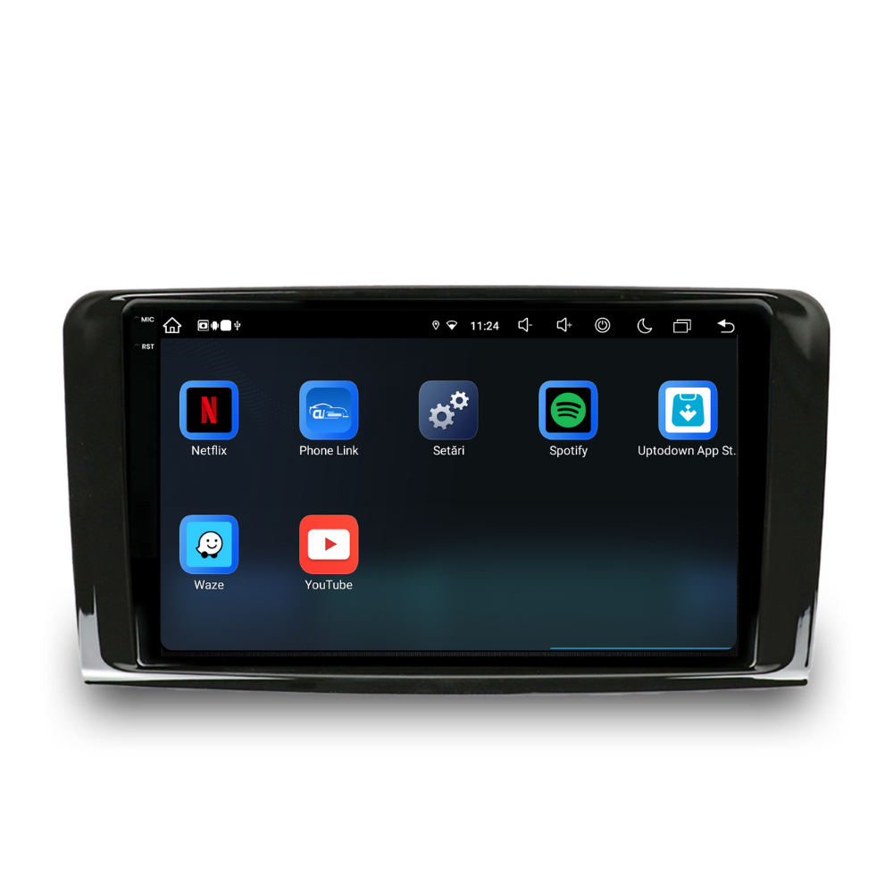 Navigatie Mercedes ML W164 (2005-2012), Android, Ecran 9 inch, 8GB RAM 256GB, 8-core [4]