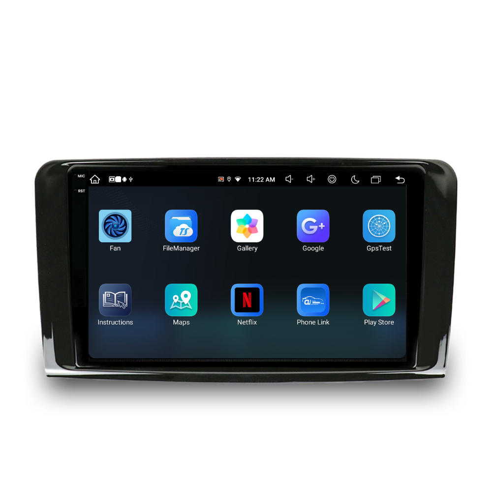 Navigatie Mercedes ML W164 (2005-2012), Android, Ecran 9 inch, 8GB RAM 256GB, 8-core [6]