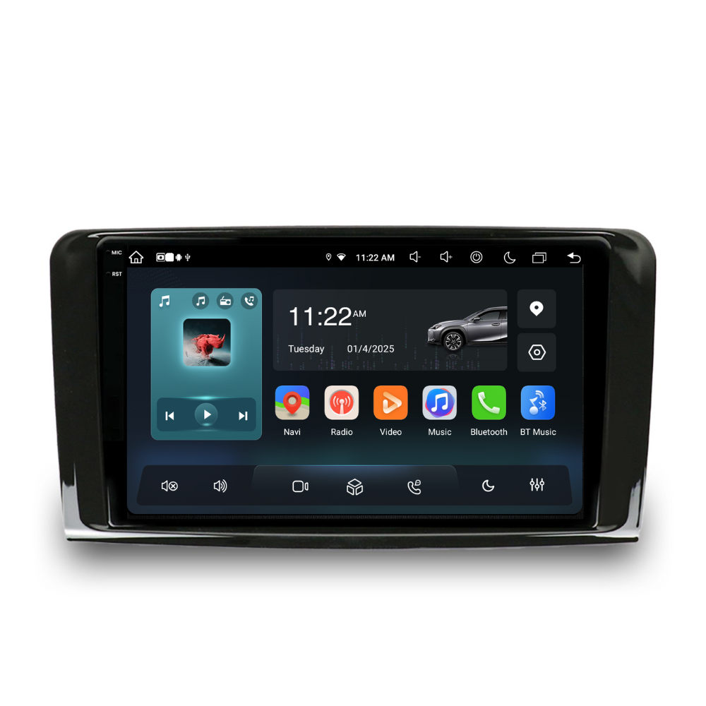 Navigatie Mercedes ML W164 (2005-2012), Android, Ecran 9 inch, 8GB RAM 256GB, 8-core [7]