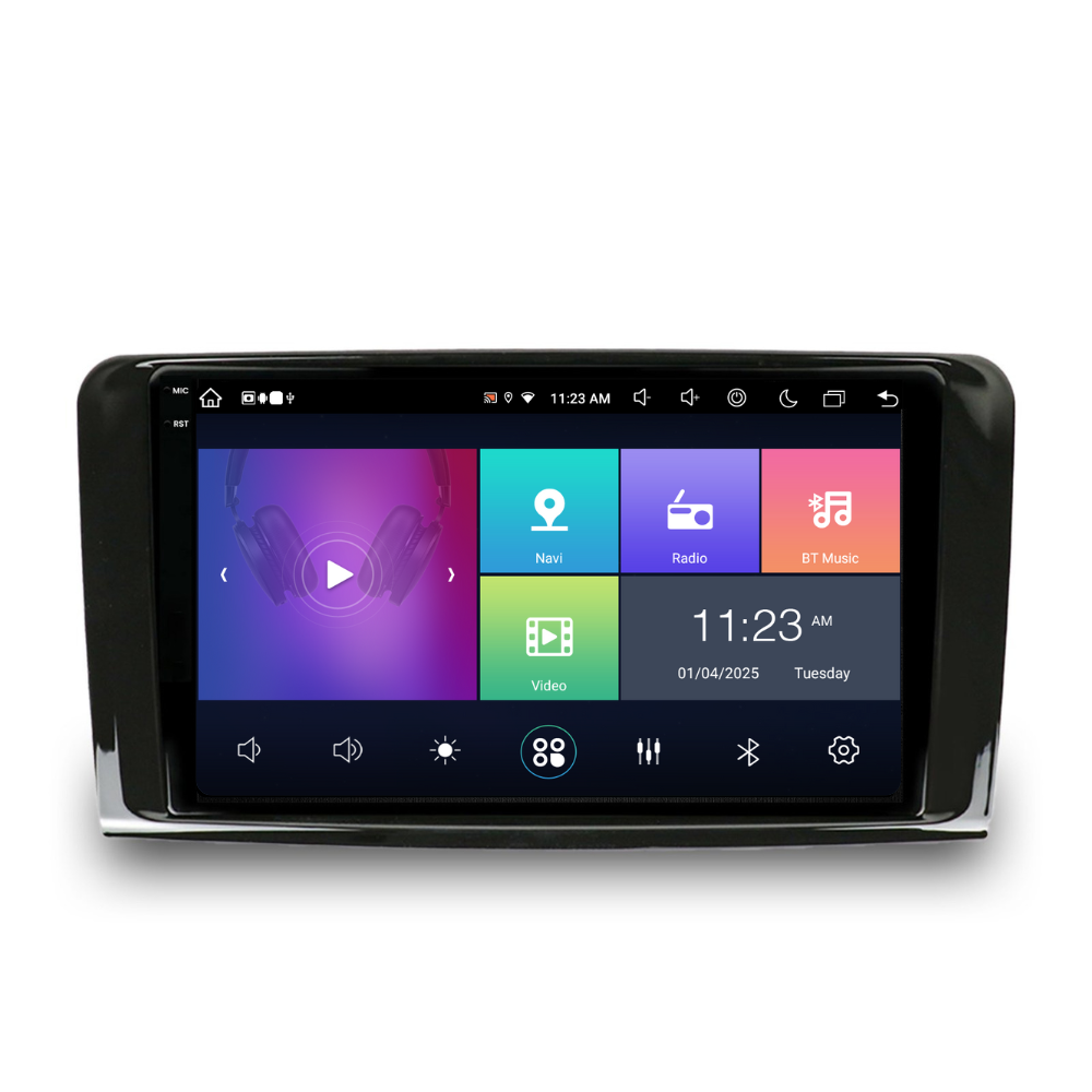 Navigatie Mercedes ML W164 2005-2012, Mercedes GL X164, Android 13,Ecran 2K, 8GB RAM 256GB, Octa Core, carplay /android auto [1]