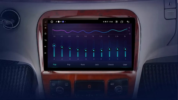 Navigatie Mercedes S-Class W220 (1998-2005), Android, Ecran 9 inch, 1GB RAM 32GB [4]