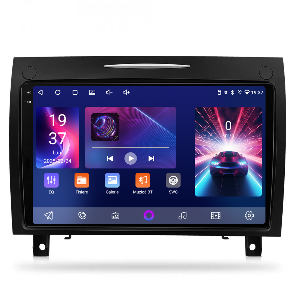 Navigatie Mercedes SLK Class R171 (2004-2011), Android, Ecran 9 inch, 4GB RAM 64GB, 4-core [2]