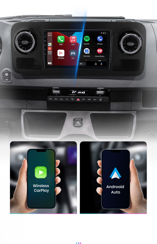 Navigatie Mercedes Sprinter (2018-2022), Android, Ecran 10 inch, 1GB RAM 32GB [7]