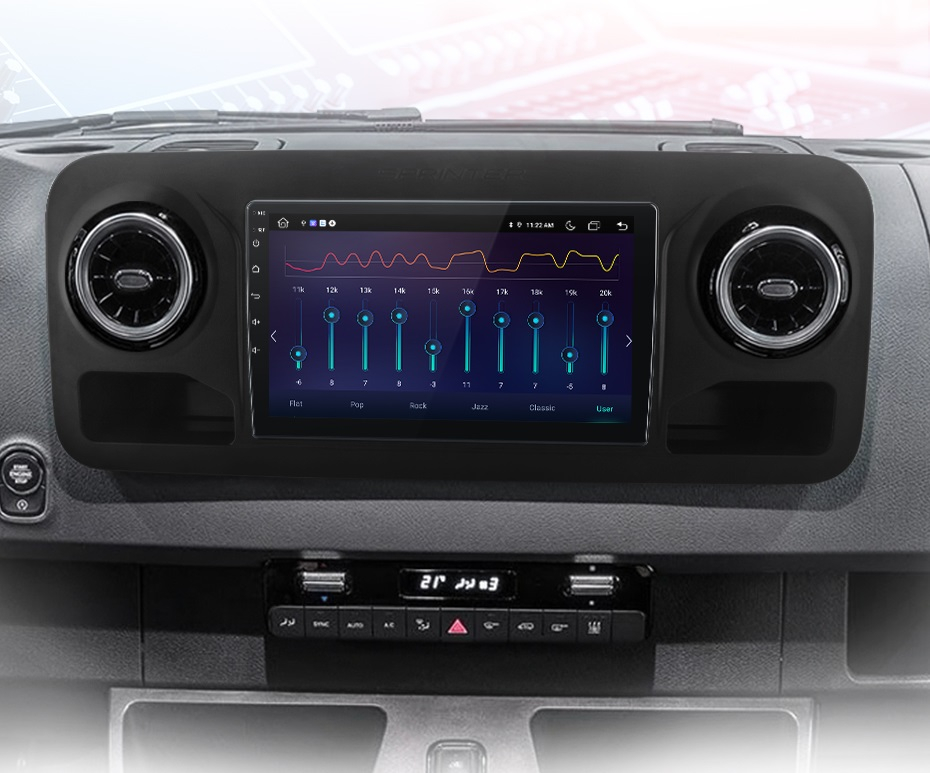 Navigatie Mercedes Sprinter (2018-2022), Android, Ecran 10 inch, 1GB RAM 32GB [4]