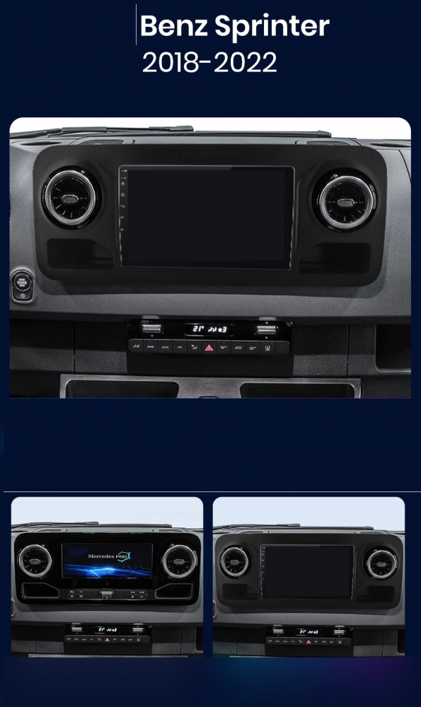 Navigatie Mercedes Sprinter (2018-2022), Android, Ecran 2K, 4GB RAM 64GB, 8-core [5]