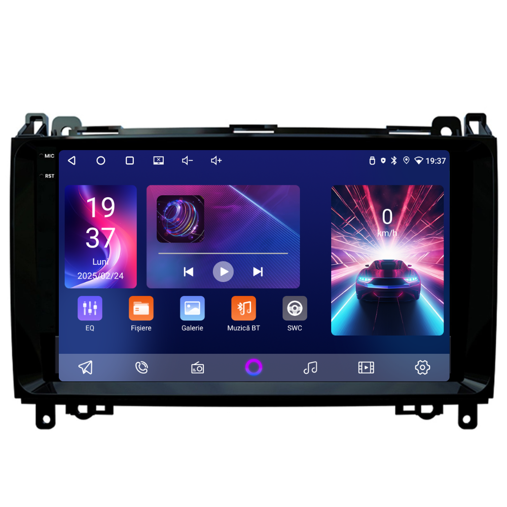Navigație Mercedes Sprinter (2006-2018), Android, Ecran 9 inch, 4GB RAM 64GB, 4-core [2]
