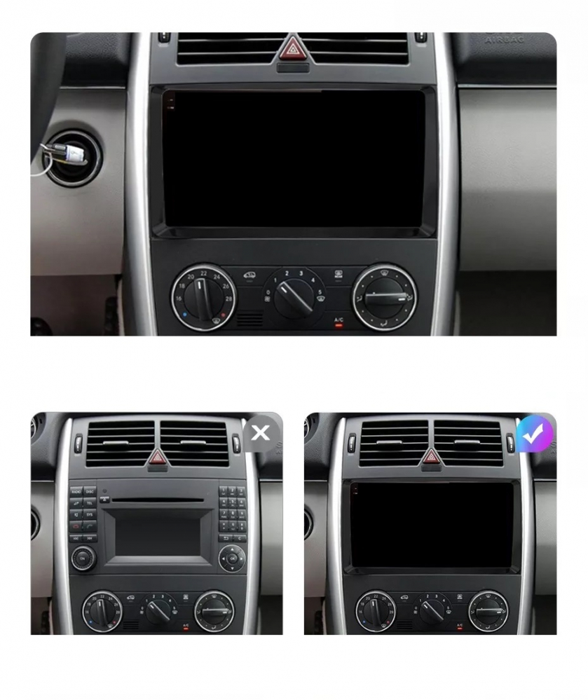 Navigație Mercedes B-Class W245 (2004-2012), Android, Ecran 9 inch, 4GB RAM 64GB, 4-core [7]