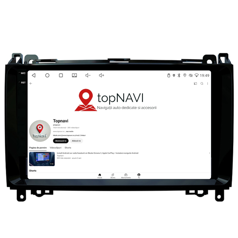 Navigație Mercedes Sprinter (2006-2018), Android, Ecran 9 inch, 4GB RAM 64GB, 4-core [5]