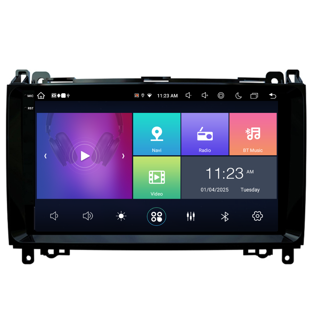 Navigație Mercedes B-Class W245 (2004-2012), Android, Ecran 9 inch, 8GB RAM 256GB [5]