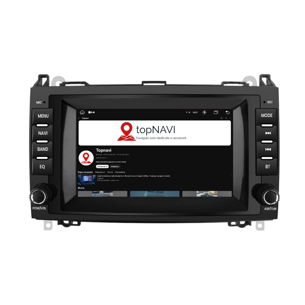 Navigație Mercedes B-Class w245 (2004-2012), Android, Ecran 7 inch, 4GB RAM 64GB [2]