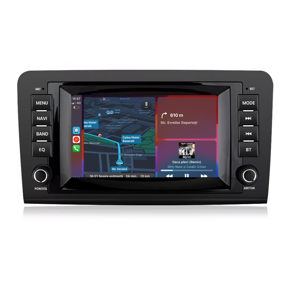 Navigatie Mercedes ML W164 (2005-2012) 2GB RAM 32GB, cooler racire, carplay android auto [1]