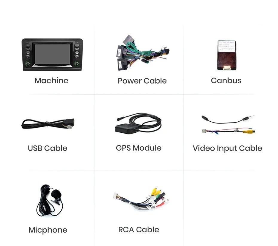 Navigatie Mercedes ML W164 (2005-2012) 2GB RAM 32GB, cooler racire, carplay android auto [8]