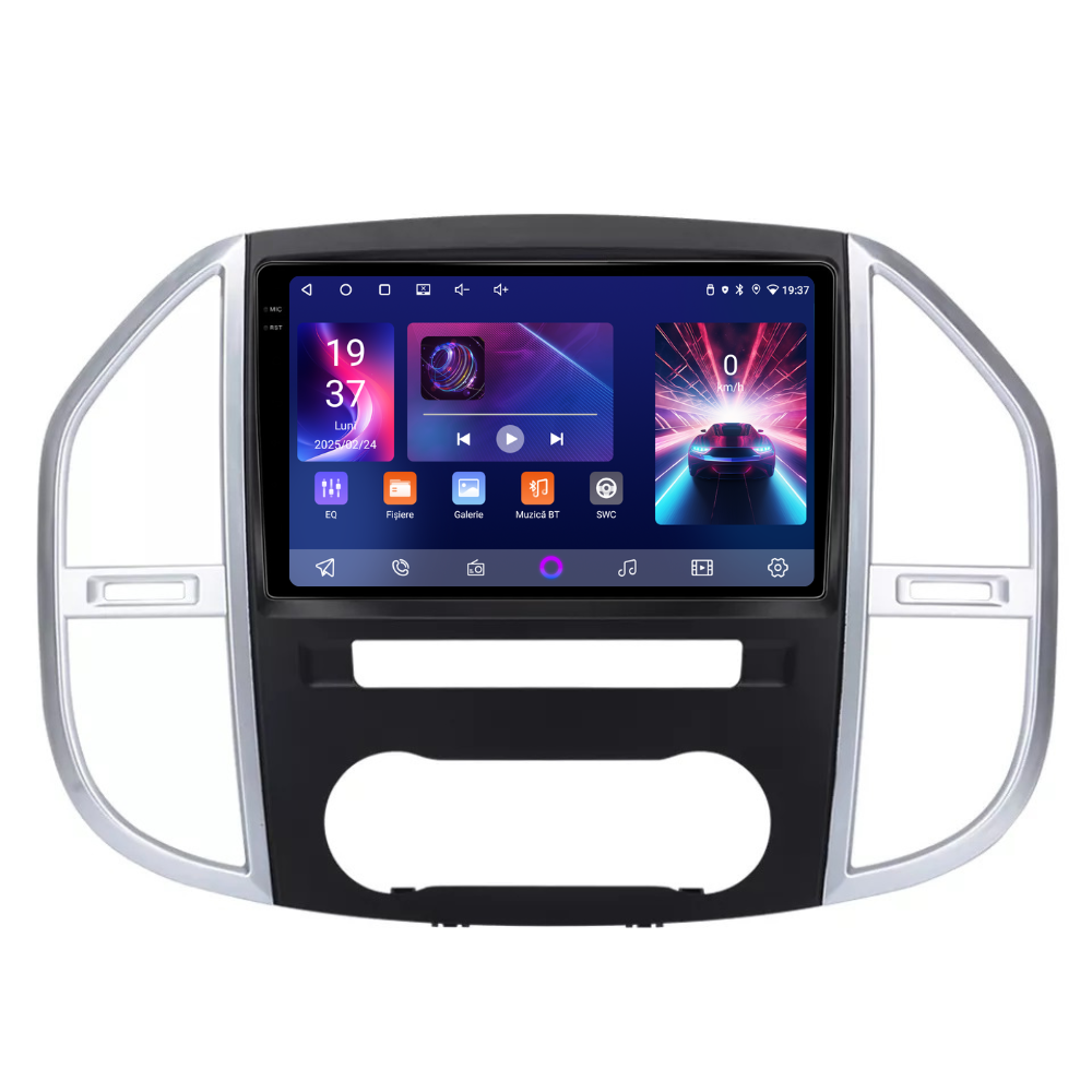 Navigatie Mercedes Vito W447 (2014 - 2021), Android, Ecran 10 inch, 2GB RAM 32GB [2]