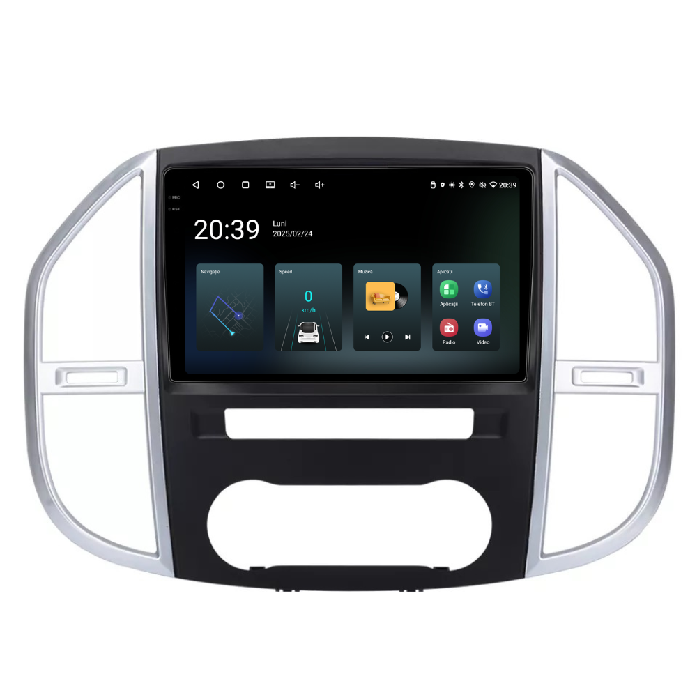 Navigatie Mercedes Vito W447 (2014 - 2021), Android, Ecran 10 inch, 4GB RAM 64GB, 4-core [4]