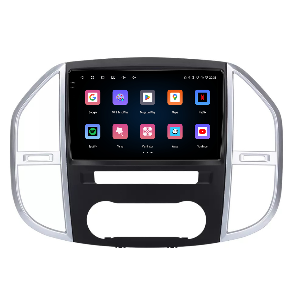 Navigatie Mercedes Vito W447 (2014 - 2021), Android, Ecran 10 inch, 2GB RAM 32GB [3]