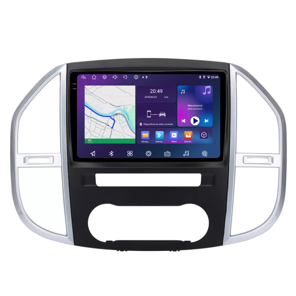 Navigatie Mercedes Vito W447 (2014 - 2021), Android, Ecran 10 inch, 4GB RAM 64GB, 8-core [5]