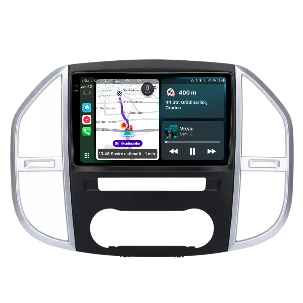 Navigatie Mercedes Vito W447 (2014 - 2021), Android, Ecran 10 inch, 6GB RAM 128GB, 8-core [2]