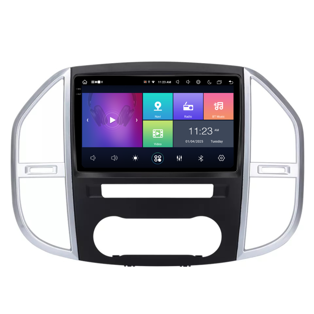 Navigatie Mercedes Vito W447 (2014 - 2021), Android, Ecran 10 inch, 8GB RAM 256GB, 8-core [5]
