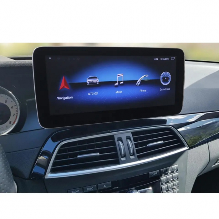 Navigatie Mercedes C-class w204 (2008-2011), Android, ecran 10.25 inch, 4GB RAM 64GB, NTG 4.0 [5]