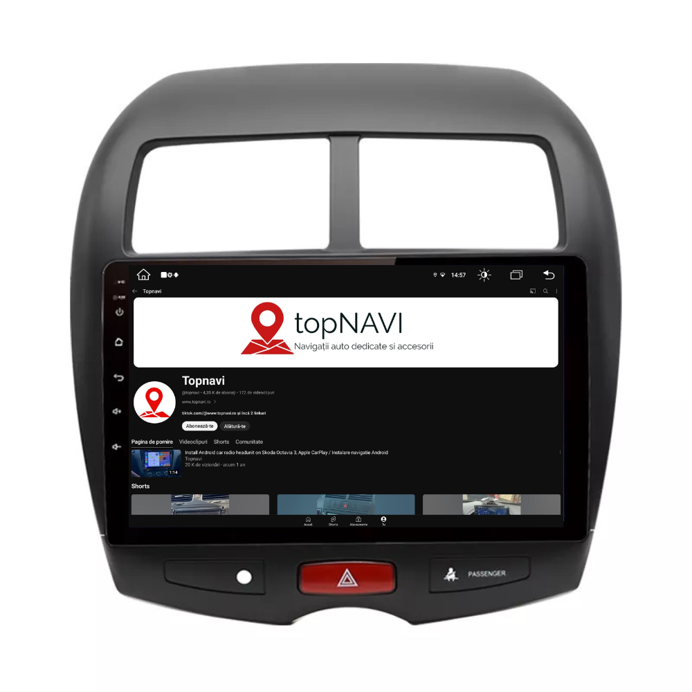 Navigatie Mitsubishi ASX (2010-2015), Ecran 10 inch, 1GB RAM 32GB [2]