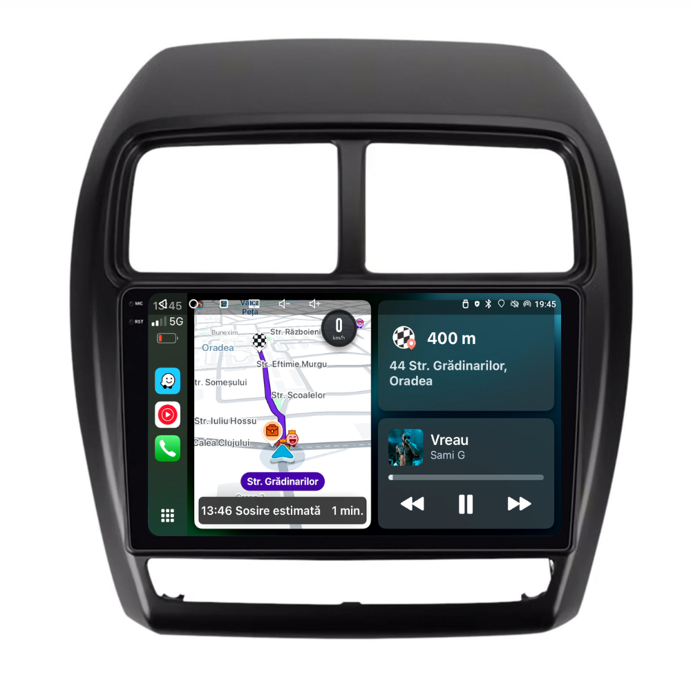 Navigatie Mitsubishi ASX 2 (2016-2019), Ecran 10 inch, 6GB RAM 128GB, 8-core [2]