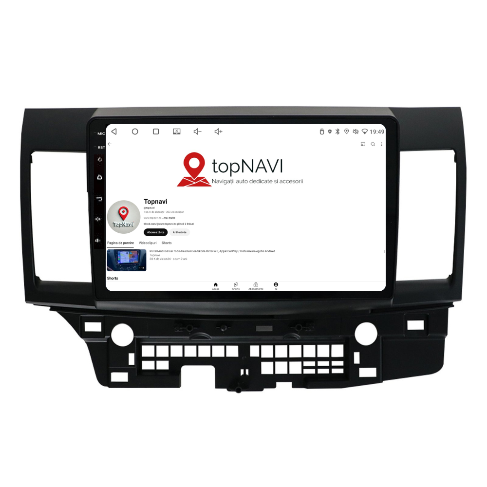 Navigatie Mitsubishi Lancer (2007-2013), Ecran 10 inch, 1GB RAM 32GB [2]