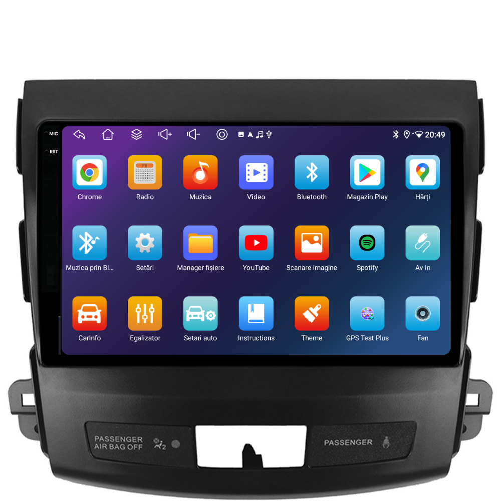 Navigatie Peugeot 4007 (2007-2014), Ecran 9 inch, 6GB RAM 128GB, 8-core [5]