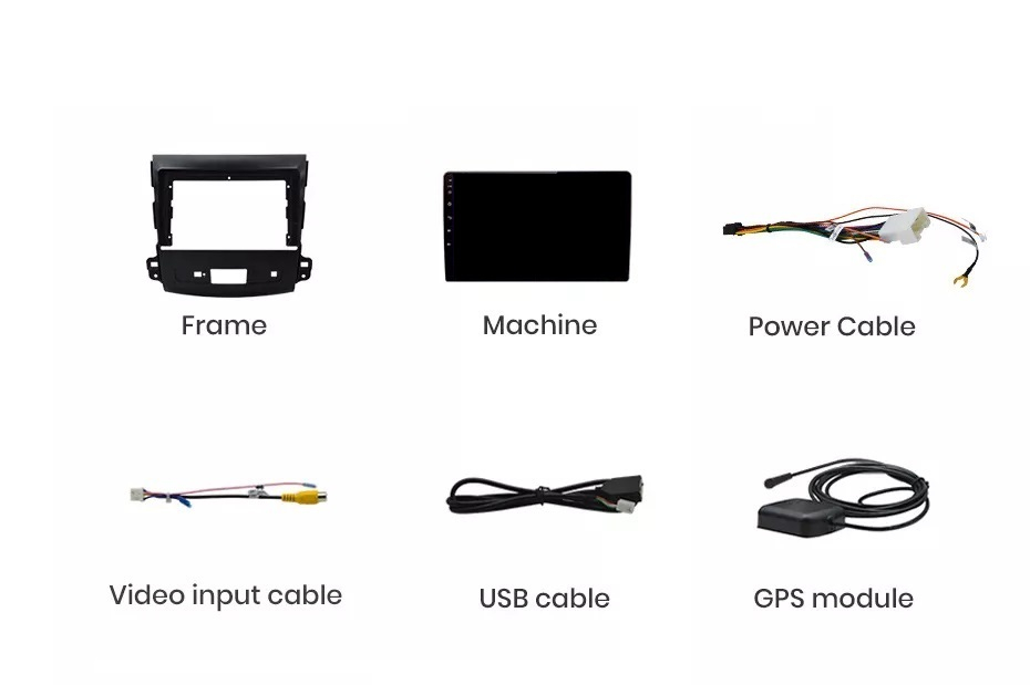 Navigatie Mitsubishi Outlander (2005-2011),Ecran 9 inch, 1GB RAM 32GB [8]
