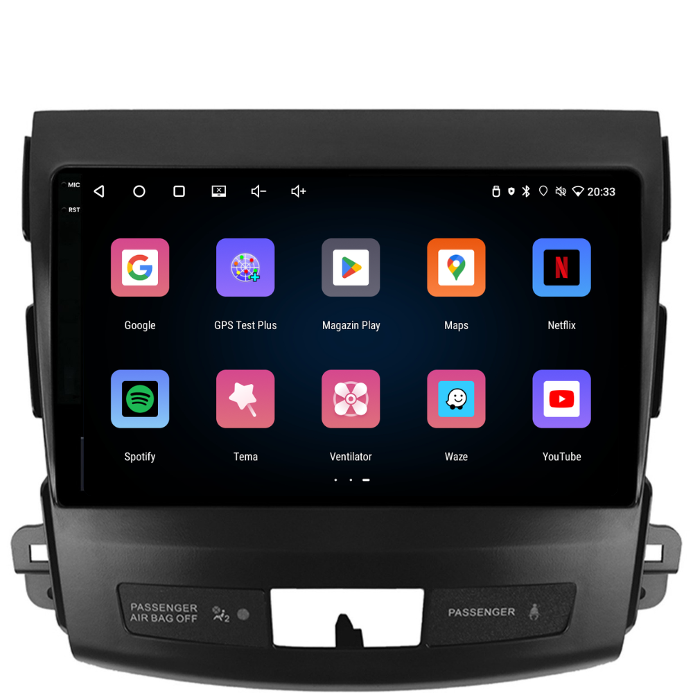 Navigatie Mitsubishi Outlander (2005-2011),Ecran 9 inch, 4GB RAM 64GB, 4-core [4]