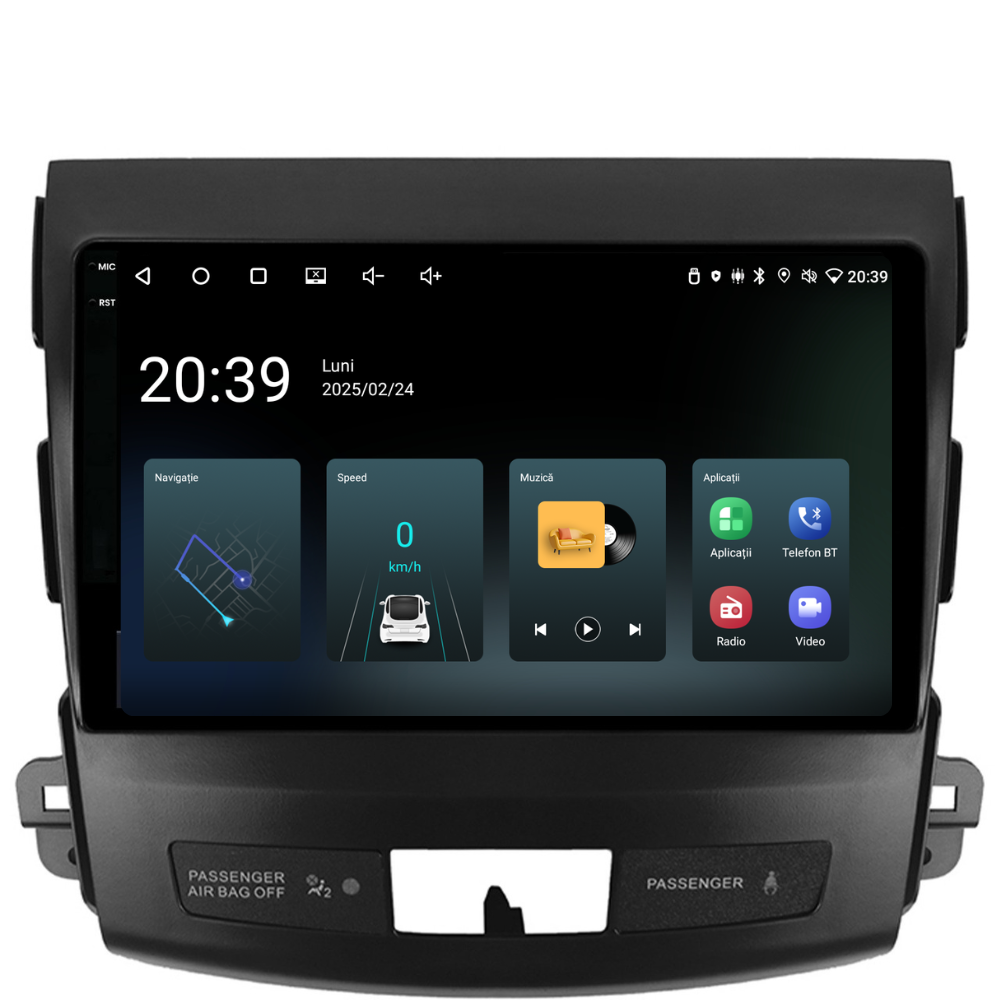 Navigatie Mitsubishi Outlander (2005-2011),Ecran 9 inch, 4GB RAM 64GB, 4-core [5]
