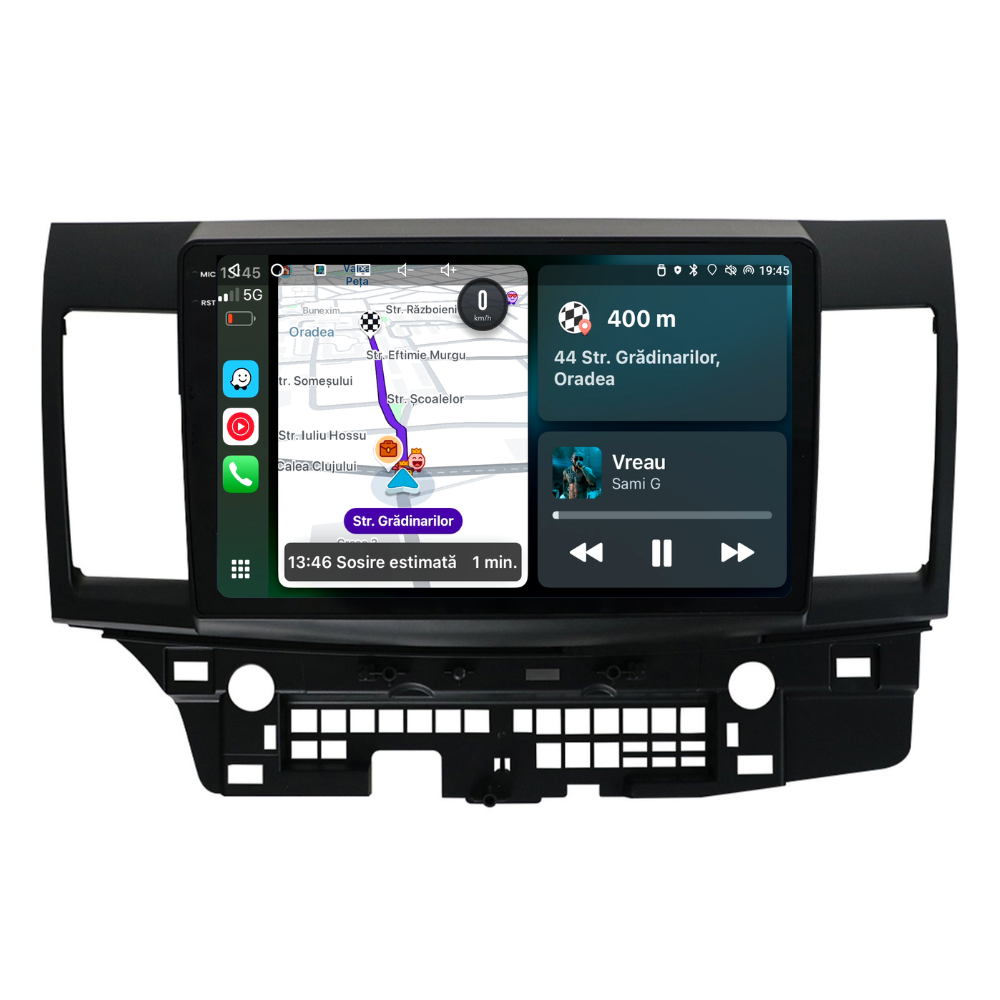 Navigatie Mitsubishi Lancer (2007-2013), Ecran 10 inch, 8GB RAM 256GB, 8-core [1]