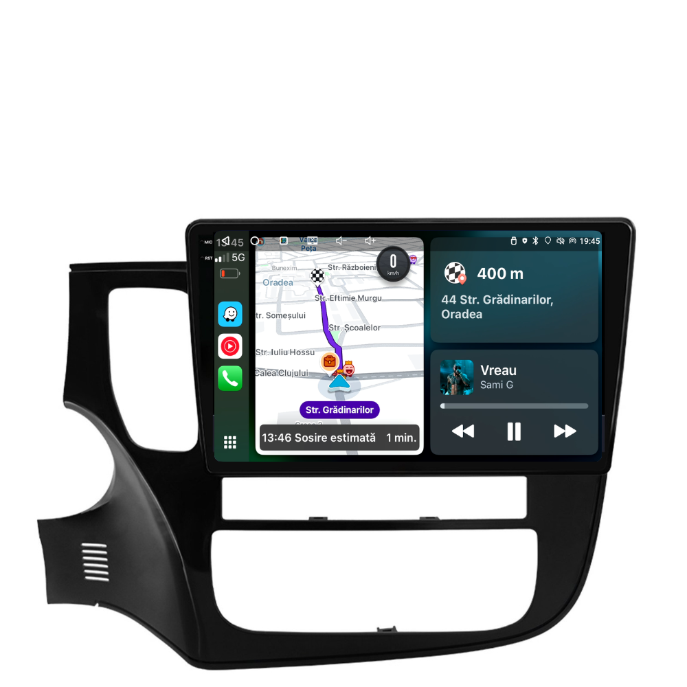 Navigatie Mitsubishi Outlander (2018-2022), Ecran 9 inch, 4GB RAM 64GB, 4-core [1]