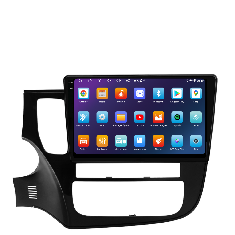 Navigatie Mitsubishi Outlander (2018-2022), Ecran 9 inch, 4GB RAM 64GB, 8-core [5]