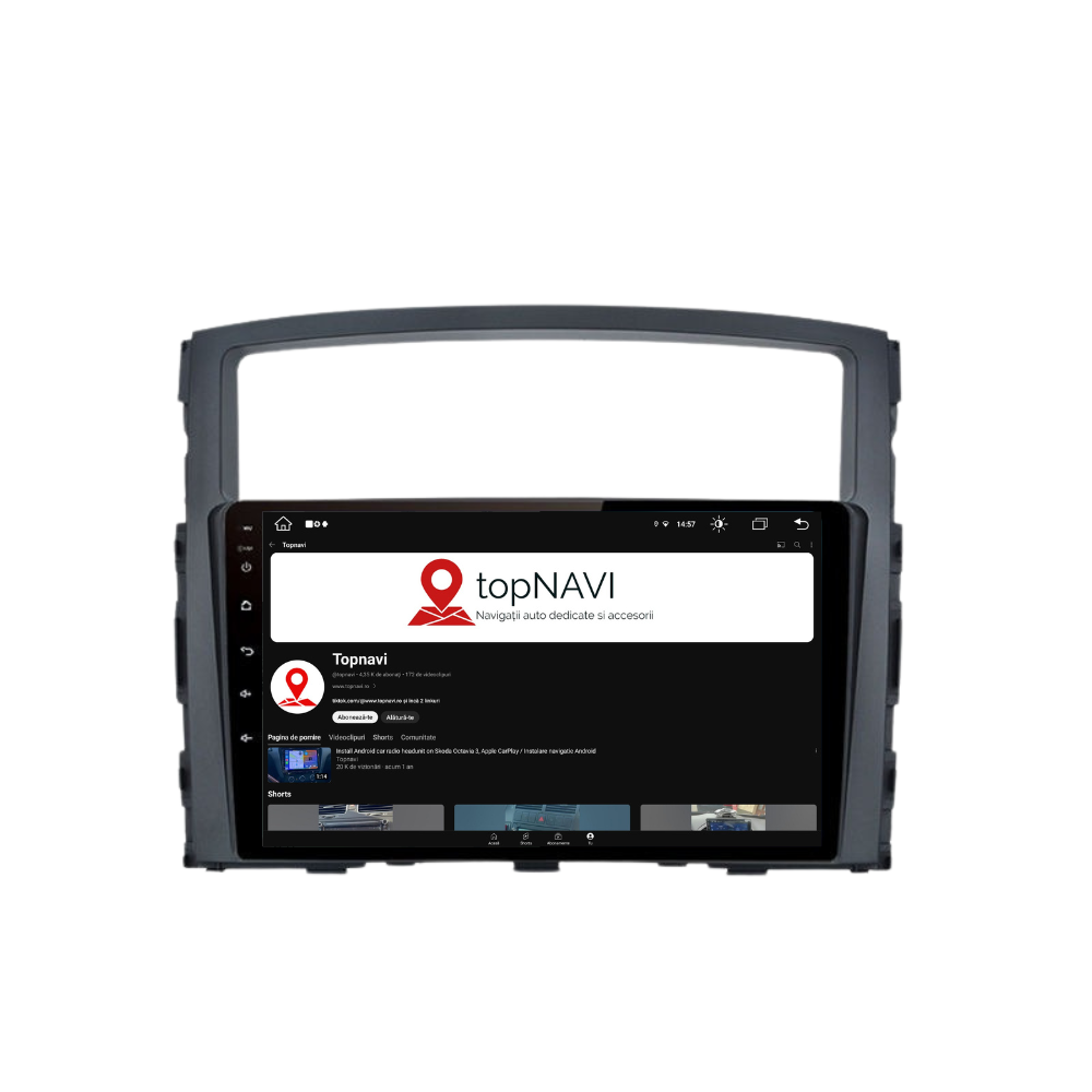 Navigatie Mitsubishi Pajero (2006-2013), Ecran 9 inch, 1GB RAM 32GB [3]