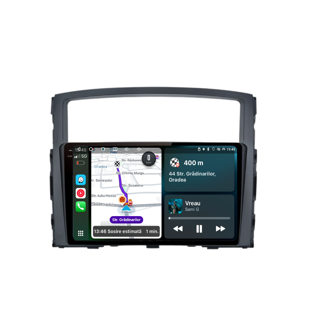 Navigatie Mitsubishi Pajero (2006-2013), Ecran 9 inch, 6GB RAM 128GB, 8-core [3]
