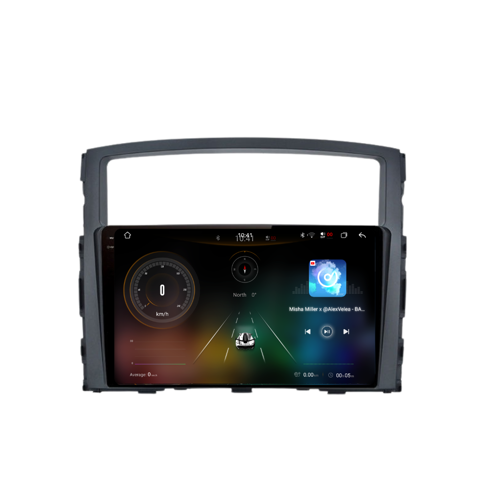 Navigatie Mitsubishi Pajero (2006-2013), Ecran 9 inch 2K, 12GB RAM 256GB, 8-core [2]