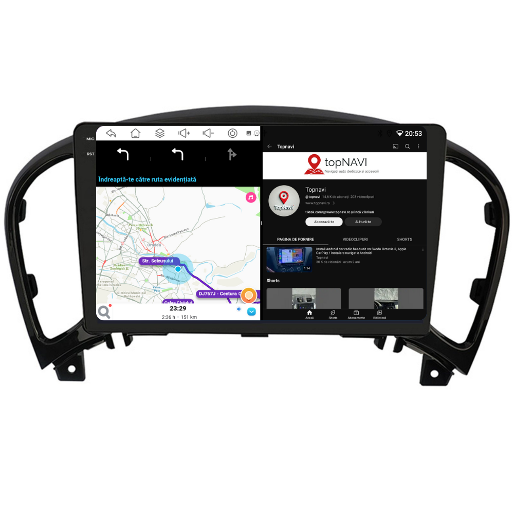 Navigatie Nissan Juke (2010-2015), Ecran 9 inch, 4GB RAM 64GB, 8-core [5]